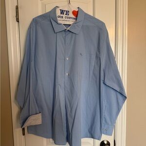 Men's Blue Dress Shirt